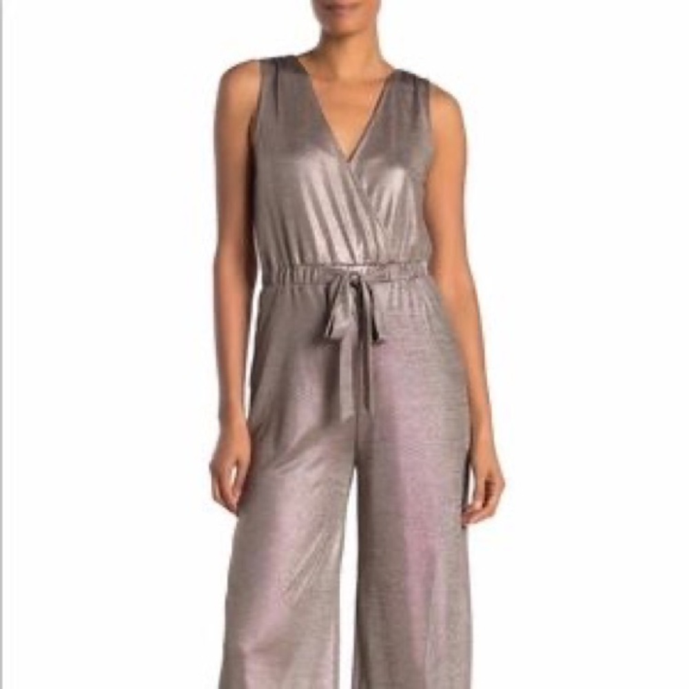 SUPERFOXX Nordstrom Metallic Gold Jumpsuit